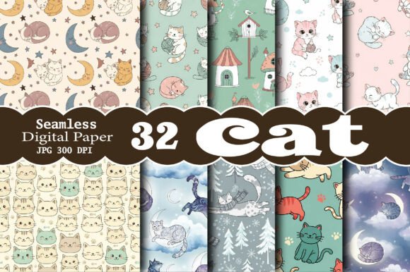 Cat Seamless Pattern: A Guide to Feline Designs