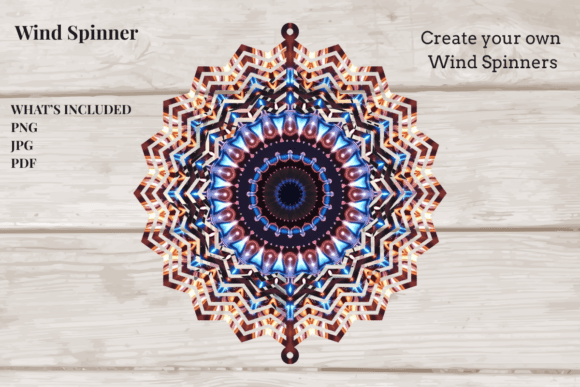 Celestial Ember Wind Spinner: A Fusion of Cosmic Elegance and Kinetic Art
