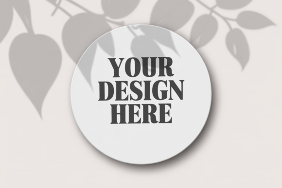 Christmas Coaster Mockup 104: Elevate Your Holiday Designs Without the Guesswork
