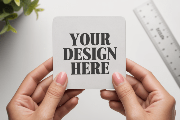 Christmas Coaster Mockup 125: A Practical Tool for Professional Design Presentation