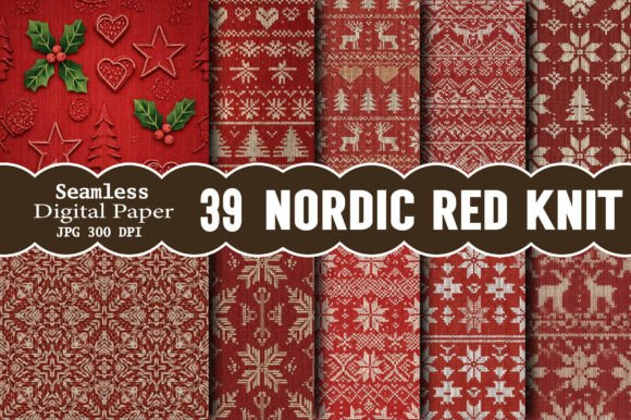 Nordic Red Knit Seamless Paper: A Practical Guide for Creators