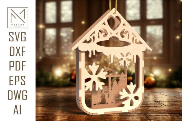 Snowflake Reindeer Ornament SVG: A Holiday Design Essential