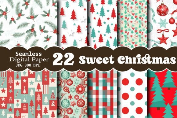 Sweet Christmas Seamless Digital Paper: A Practical Evaluation
