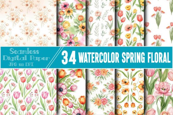 Watercolor Spring Floral Digital Paper: A Practical Guide for Creative Workflows