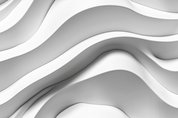 White Abstract Waves Texture: A Guide to Minimalist Depth