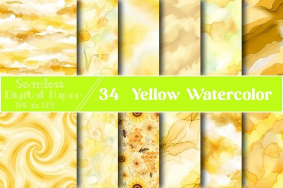 Yellow Watercolor Digital Papers: A Practical Guide for Creators